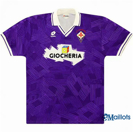 Grossiste Maillot sport Vintage Fiorentina Domicile 1991-92