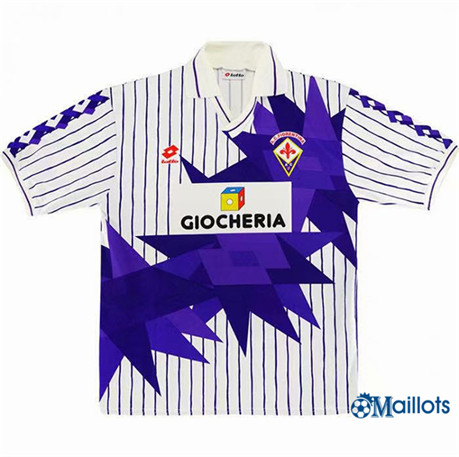 Grossiste Maillot sport Vintage Fiorentina Exterieur 1991-92