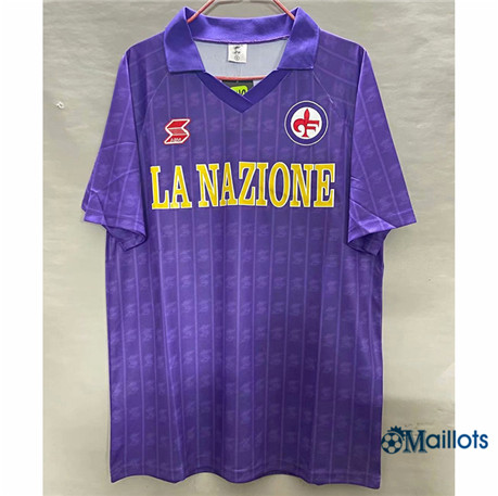 Grossiste Maillot sport Vintage Fiorentina Domicile 1989-90
