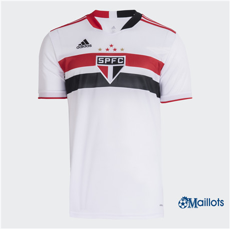 Grossiste Maillot de football Sao Paulo Domicile 2021-2022