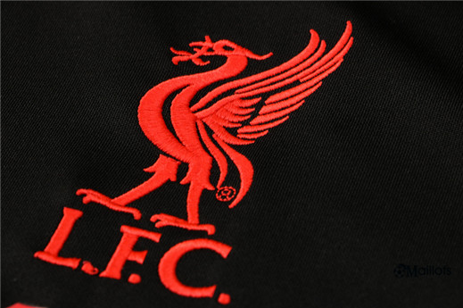 Veste Survetement Liverpool Foot Homme Noir 2021-2022