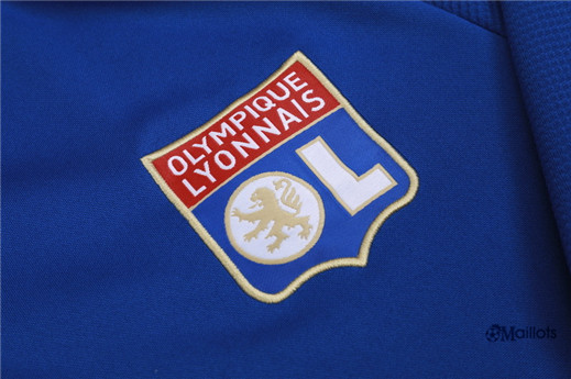 Survetement Lyon Foot Homme Bleu Marine 2021-2022