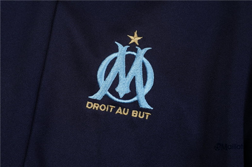 Survetement Marseille Foot Homme Bleu Marine 2021-2022