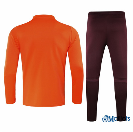 Grossiste Survetement Champions League Real Madrid Foot Homme Orange 2021-2022 | omaillots
