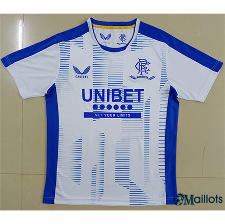 Grossiste Maillot foot Rangers Blanc 2021 2022