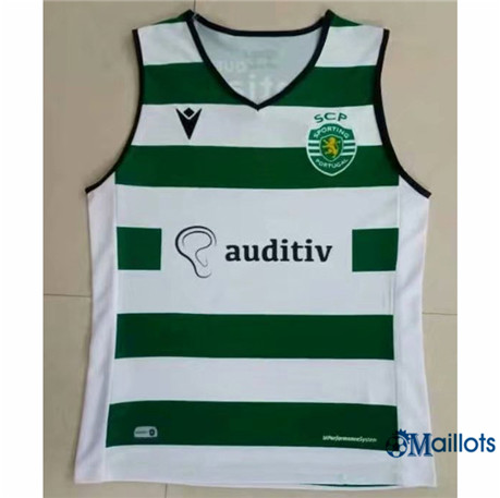 Grossiste Maillot foot Sporting CP vest 2021 2022