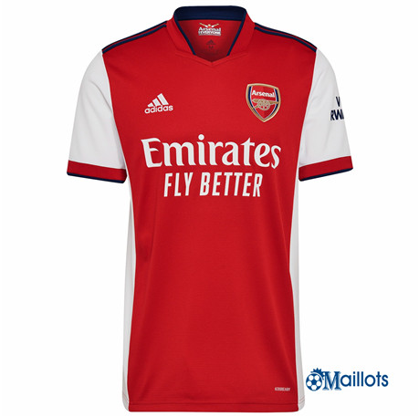Grossiste Maillot foot Arsenal Domicile 2021 2022