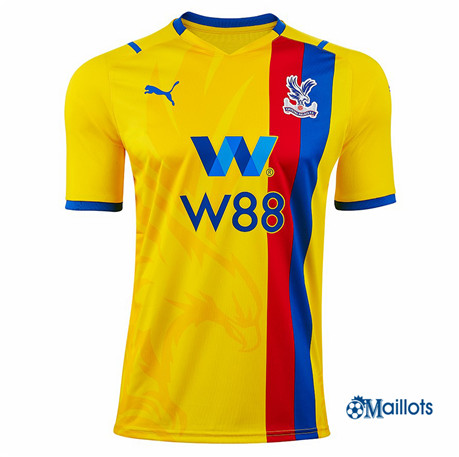 Grossiste Maillot foot Crystal Palace Exterieur Jaune 2021 2022