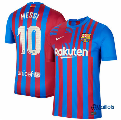 Grossiste Maillot foot Barcelone Domicile Messi 10