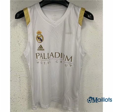 Grossiste Maillot foot Real Madrid vest Blanc 2021 2022
