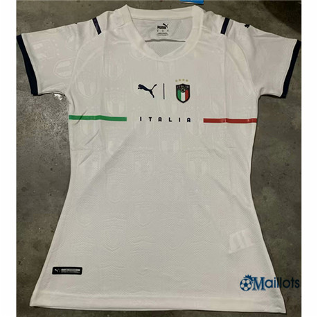 Grossiste Maillot foot Italie Femme Blanc 2021 2022