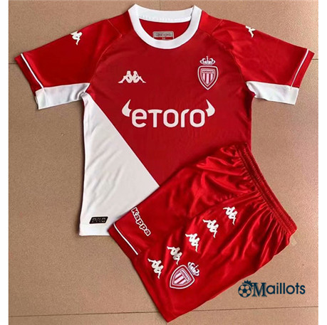 Grossiste Maillot Football AS Monaco Enfant & Junior Domicile 2021 2022