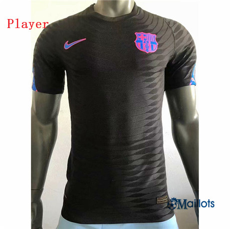 Grossiste Maillot foot Player Barcelone Training Noir 2021 2022