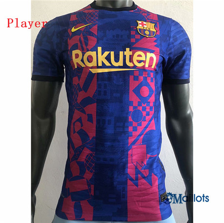 Grossiste Maillot foot Player Barcelone Champions League 2021 2022