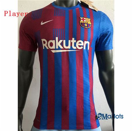 Grossiste Maillot foot Player Barcelone Domicile 2021 2022