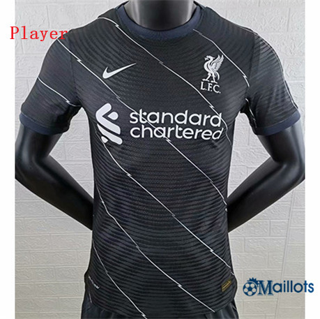 Grossiste Maillot foot Player Liverpool Noir 2020 2021