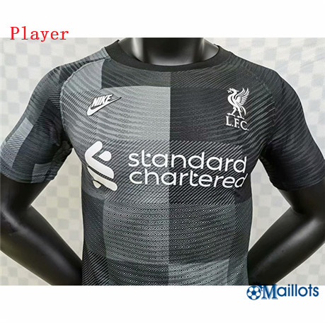 Grossiste Maillot foot Player Liverpool Noir 2021 2022
