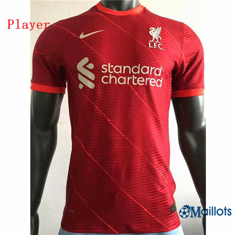 Grossiste Maillot foot Player Liverpool Domicile 2021 2022