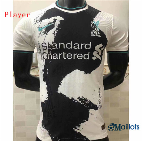Grossiste Maillot foot Player Liverpool Blanc 2020 2021