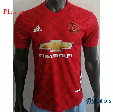 Grossiste Maillot foot Player Manchester United Training 2020 2021