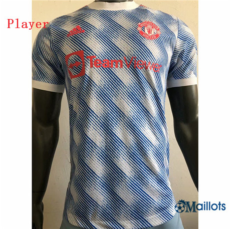 Grossiste Maillot foot Player Manchester United Exterieur 2021 2022