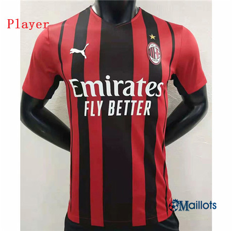 Grossiste Maillot foot Player AC Milan Domicile 2021 2022