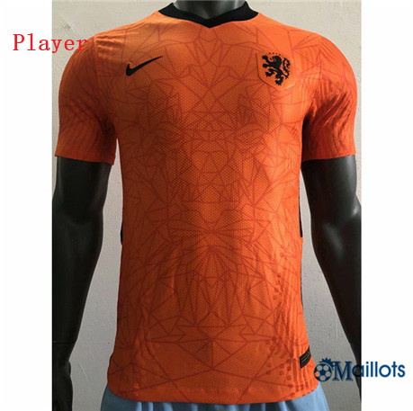 Grossiste Maillot foot Player Pays-Bas orange Domicile 2020 2021