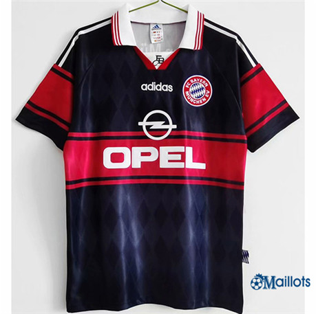 Grossiste Maillot sport Rétro Bayern Munich Exterieur 1997-98