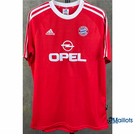 Grossiste Maillot sport Vintage Bayern Munich Domicile 2000-01