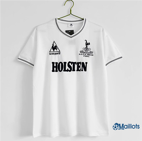 Grossiste Maillot sport Rétro Tottenham Hotspur Domicile 1983-84