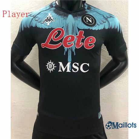 Grossiste Maillot foot Player SSC Napoli joint Edition Noir 2020 2021