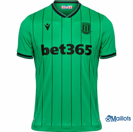 Grossiste Maillot foot Stoke City Exterieur 2021 2022