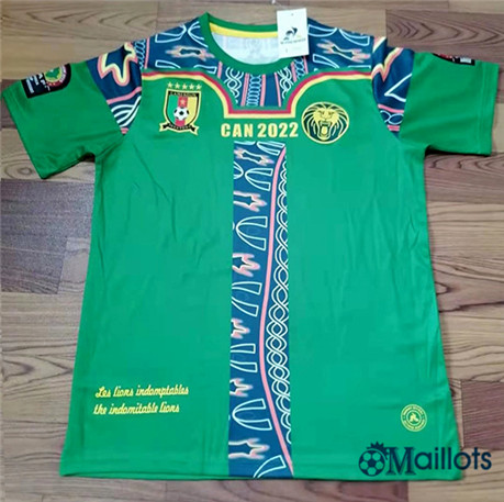 Grossiste Maillot Foot Cameroun Special Edition Vert 2021