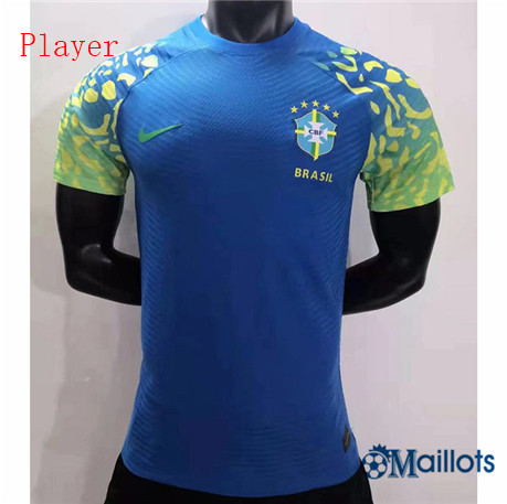Grossiste Maillot Foot Player Brésil Bleu 2023