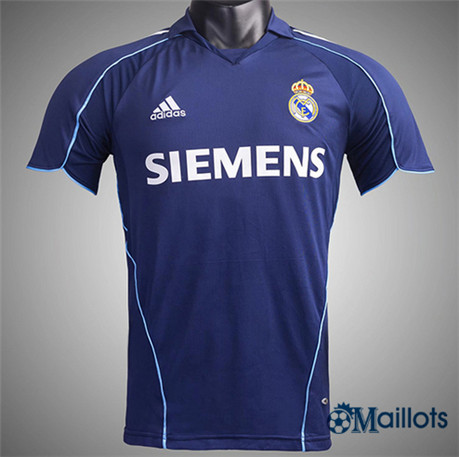 Grossiste Maillot foot sport Rétro Real Madrid Exterieur 2005-06