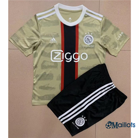 Grossiste Maillot foot Ajax Third Enfant 2022-2023 om8051