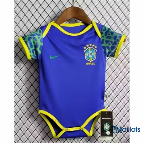 Grossiste Maillot foot Brésil baby Exterieur 2022-2023 om8063