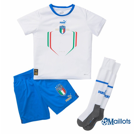 Grossiste Maillot foot Italie Enfant Exterieur 2022-2023 om8073