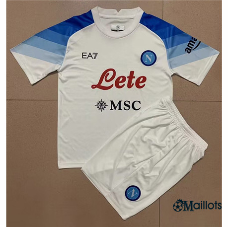 Grossiste Maillot foot Naples Exterieur Enfant 2022-2023 om8080