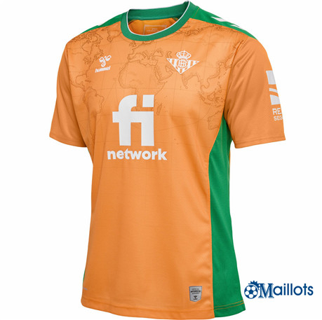 Grossiste Maillot foot Real Betis Third Jaune 2022-2023 om8025