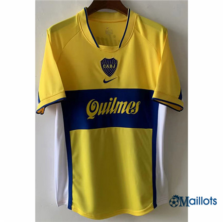 Grossiste Maillot foot Rétro Boca Juniors Exterieur 2001 om8143