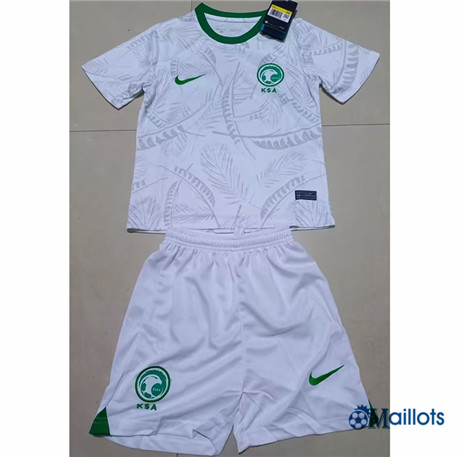 omaillots Maillot foot Arabie Saoudite Enfant Domicile 2022-2023 grossiste