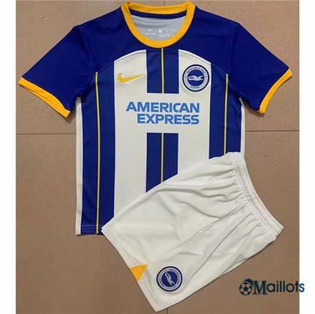 omaillots Maillot foot Brighton Enfant Domicile 2022-2023 discout
