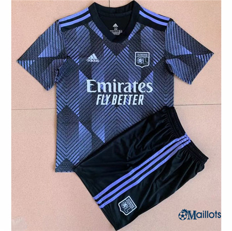 omaillots: Grossiste maillot foot Olympique Lyonnais Enfant Third 2022 2023 Flocage