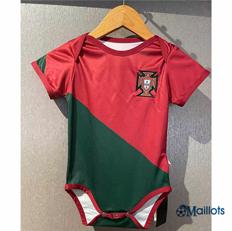 omaillots Maillot foot Portugal baby Domicile 2022-2023 Flocage