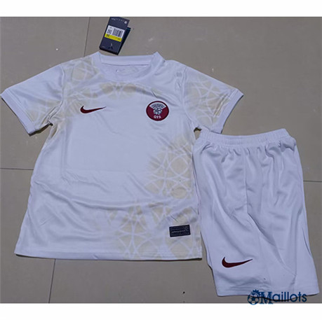 omaillots: Grossiste maillot foot Qatar Enfant Domicile 2022 2023 moins cher