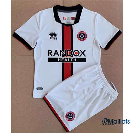 omaillots Maillot foot Sheffield United Enfant Exterieur 2022-2023 discout