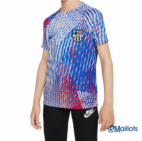 omaillots Maillot foot FC Barcelone Pre-Match Top 2022-2023 grossiste