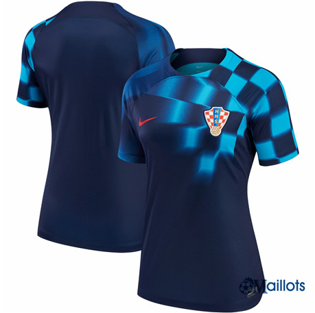 omaillots Maillot foot Croatie Femme Exterieur 2022-2023 grossiste