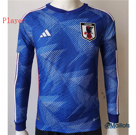 omaillots: Grossiste maillot foot Japon Player Domicile Manche Longue 2022 2023 Outlet